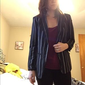 Pinstripe women’s blazer